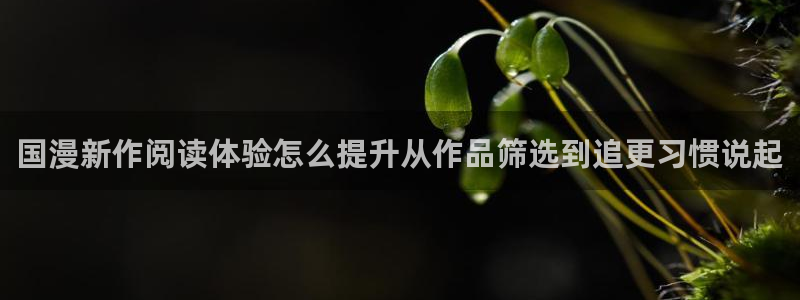 梦漫漫画免费漫画大全:国漫新作阅读体验怎么提升从作品筛选到追更习惯说起